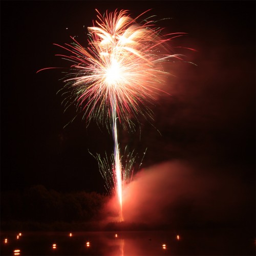 Bild 5: Impression vom Feuerwerk